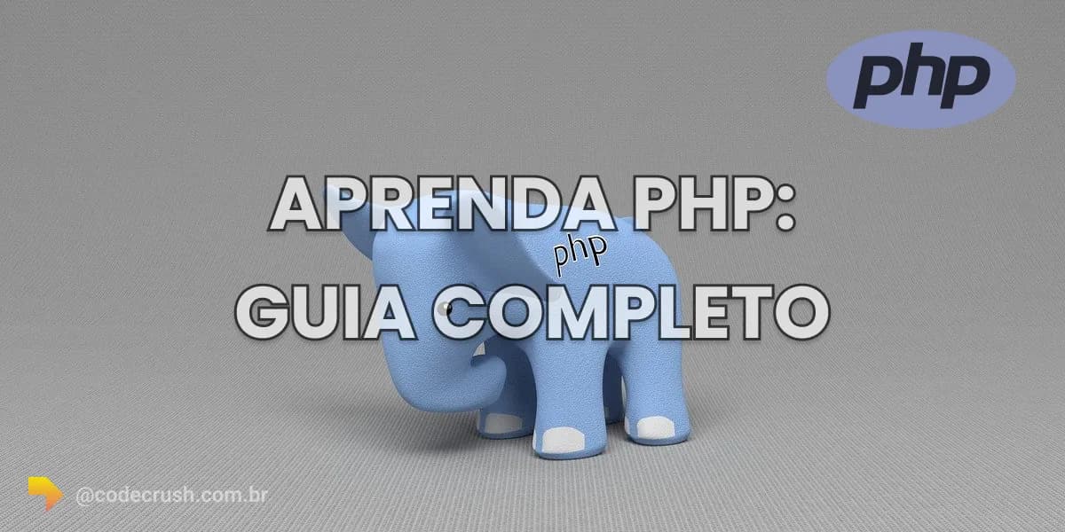 Official PHP logo with the elephant mascot of the web programming language