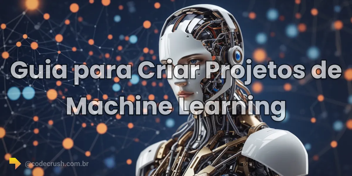 Illustration of a machine with neural networks in orange representing machine learning projects
