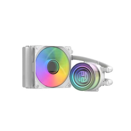 Water Cooler Resfriamento Ultra Potente Silencioso Intel Amd Iluminação Led Rgb Baixa Emissão De Ruídos TDP 135W CL-220B