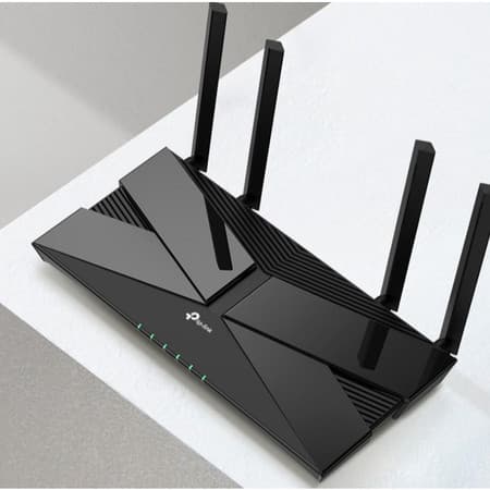 Modem TP-Link XX230v Voip Gpon Ax1800 Wi-Fi 6 Gigabit Preto Seminovo