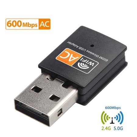 Adaptador Usb Wifi Wireless Receptor AC 1800MPS 802.11 2.4GHZ Internet