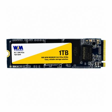 SSD Winmemory, 1TB, M.2 2280, PCIe 3.0 NVMe, Leitura 2460MB/s, Gravação 2150MB/s, Azul, Winmemory