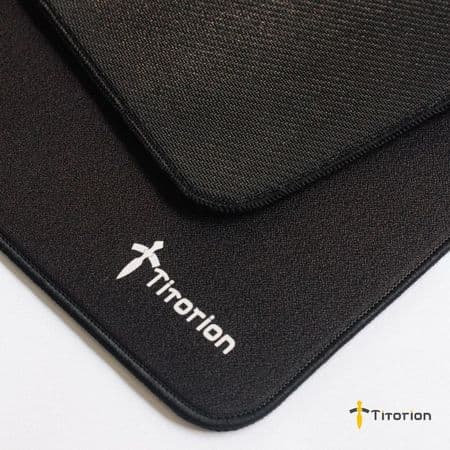 Mousepad Gamer APEX Control Mouse pad Grande 49x42 Mouse Pad Branco Preto Blade Red Girl Titorion