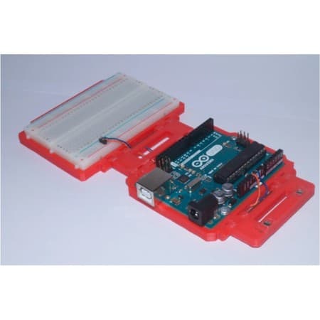 Suporte para Arduino Uno e Protoboard