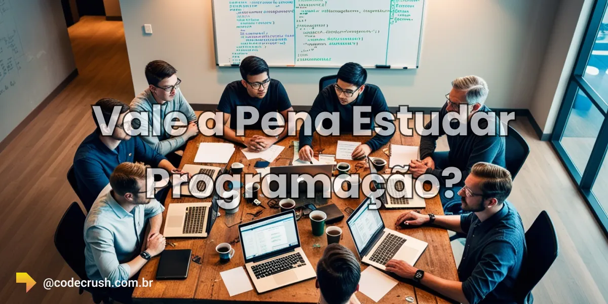 Imagem do artigo: Vale a Pena Estudar Programação em 2026?