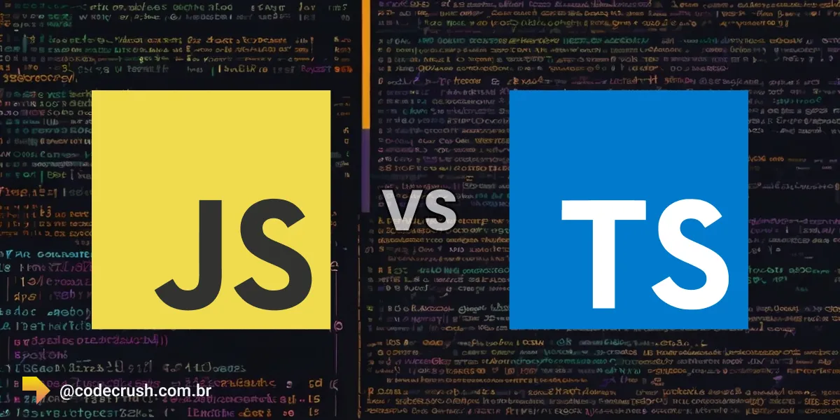 Imagem do artigo: JavaScript vs TypeScript: qual escolher para seu projeto?