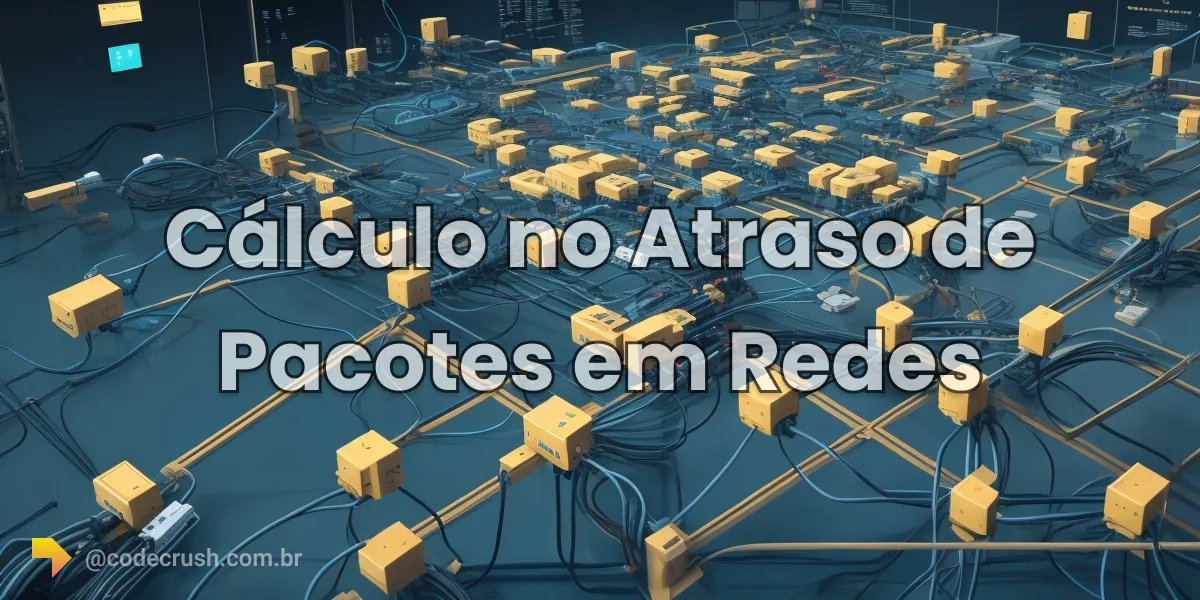 Imagem do artigo: Cálculo no Atraso de Pacotes em Redes: Compreendendo a Importância da Medição de Latência