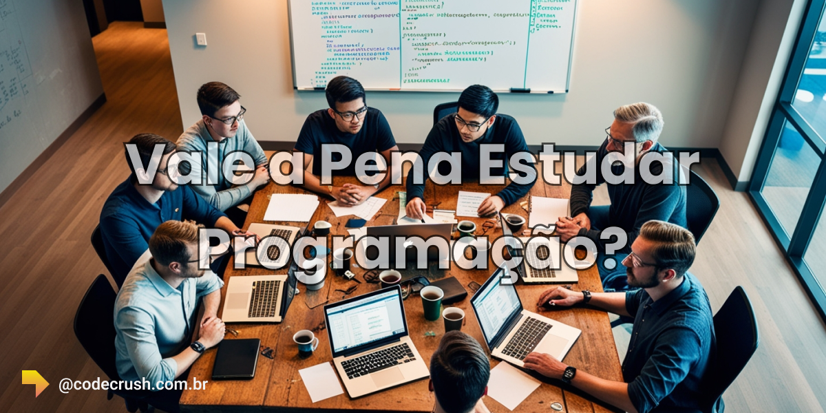 Imagem do artigo: Vale a Pena Estudar Programação? Descubra as Oportunidades na Área