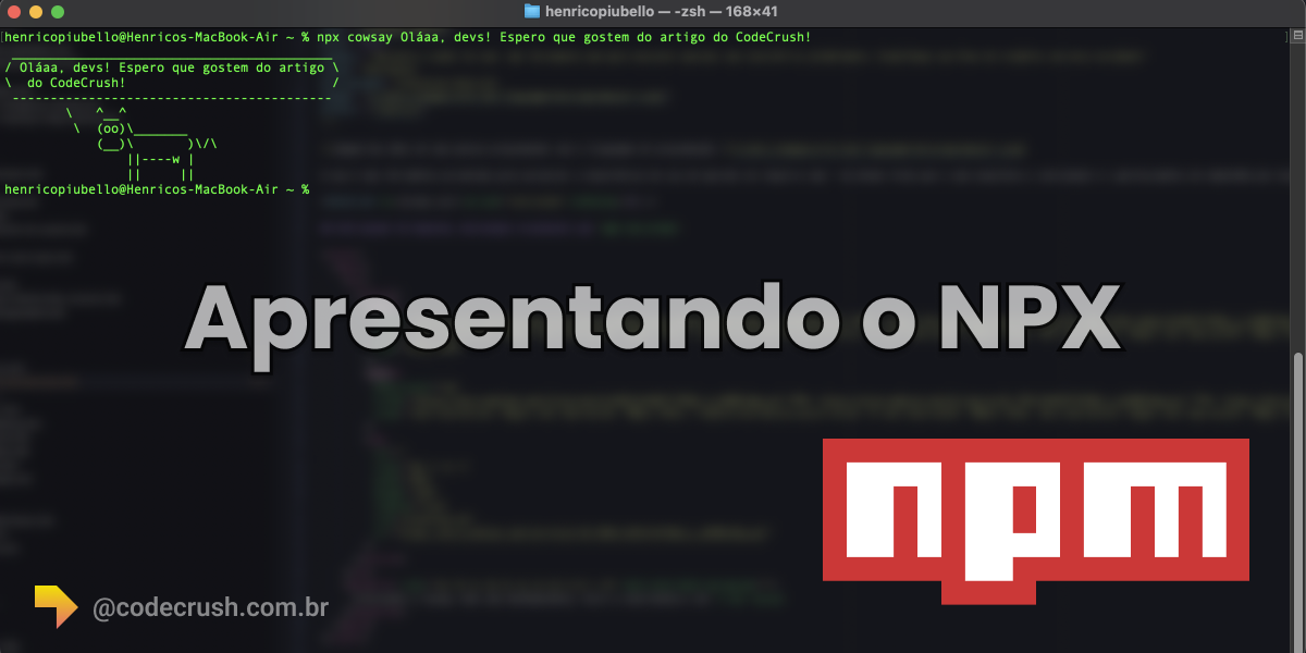 Imagem do artigo: Apresentando o npx: um executor de pacotes npm