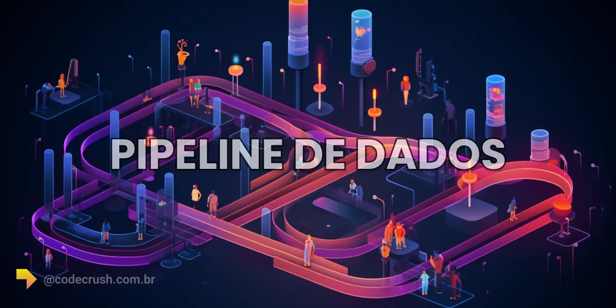 Fluxo de dados passando entre pessoas como conexões, em analogia a ruas de uma cidade moderna