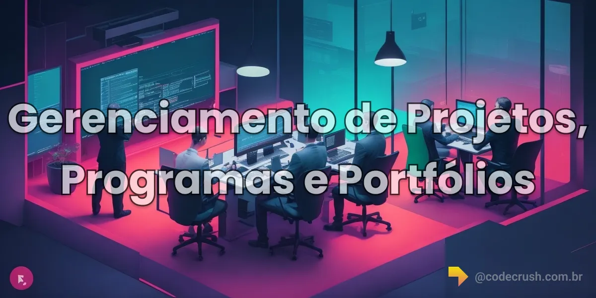 Equipe corporativa em reunião de gerenciamento de projetos com liderança orientando o time