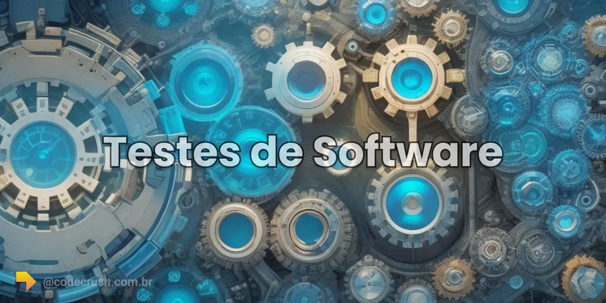 Engrenagens precisas simbolizando a exatidão dos testes de software na programação